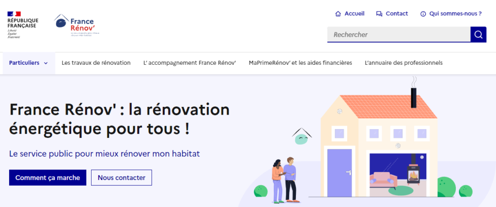 FranceRenov site web isoler son logement